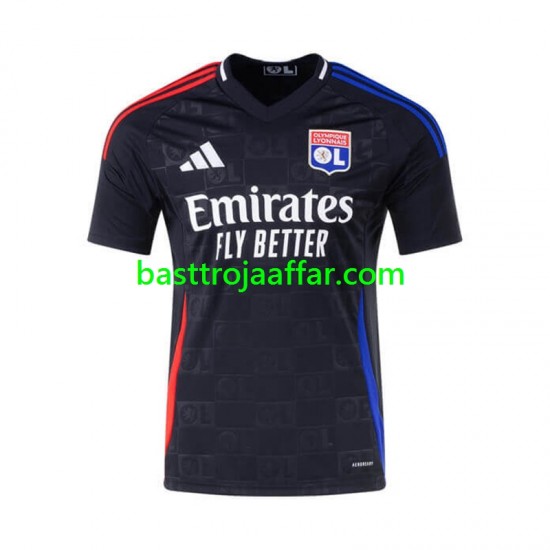 Olympique Lyonnais Män Borta Fotbollströja 2024-2025 Kortärmad
