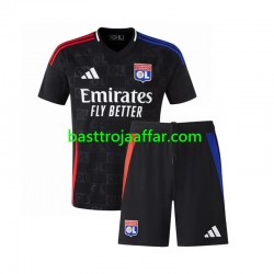 Olympique Lyonnais Barn Borta Fotbollströja 2024-2025 Kortärmad