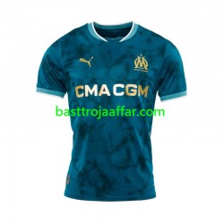 Olympique de Marseille Män Borta Fotbollströja 2024-2025 Kortärmad Olympique de Marseille Män Borta Fotbollströja 2024-2025 Kortärmad