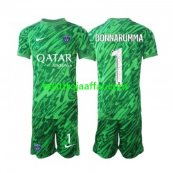 Paris Saint-Germain Gianluigi Donnarumma 1 Målvakt Barn Borta Fotbollströja 2024-2025 Kortärmad