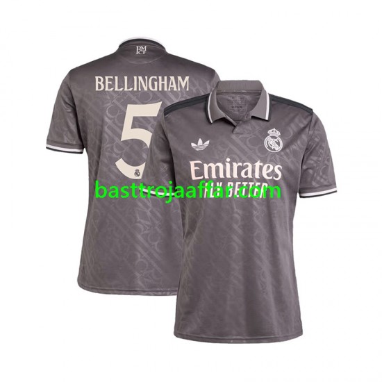 Real Madrid BELLINGHAM 5 Män Tredje Fotbollströja 2024-2025 Kortärmad