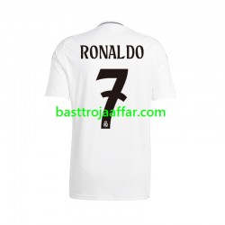 Real Madrid Cristiano Ronaldo 7 Män Hemma Fotbollströja 2024-2025 Kortärmad