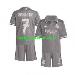 Real Madrid Cristiano Ronaldo 7 Barn Tredje Fotbollströja 2024-2025 Kortärmad