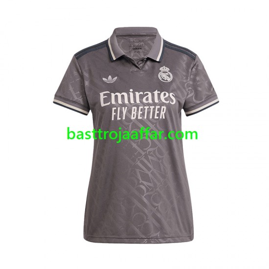 Real Madrid Dam Tredje Fotbollströja 2024-2025 Kortärmad