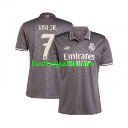 Real Madrid VINI JR 7 Män Tredje Fotbollströja 2024-2025 Kortärmad