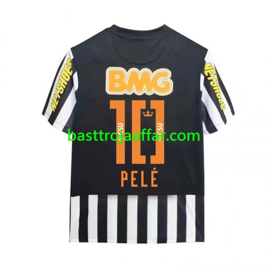 Santos PELE 10 -2012 Retro Män Borta Fotbollströja 2011 Kortärmad