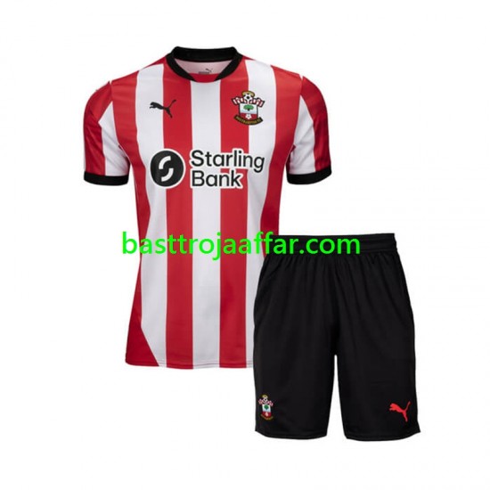 Southampton Barn Hemma Fotbollströja 2024-2025 Kortärmad