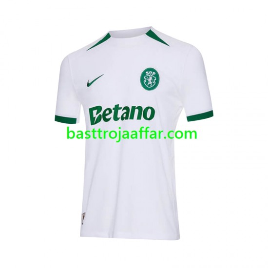 Sporting Lissabon Män Borta Fotbollströja 2024-2025 Kortärmad