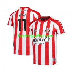 Sunderland Chris Rigg 11 Män Hemma Fotbollströja 2024-2025 Kortärmad