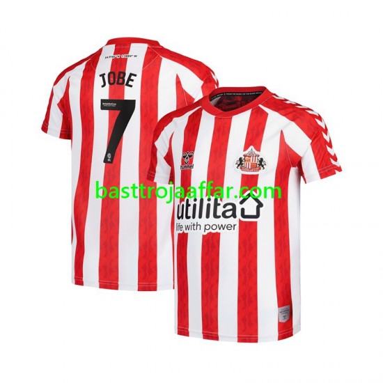 Sunderland Jobe Bellingham 7 Män Hemma Fotbollströja 2024-2025 Kortärmad