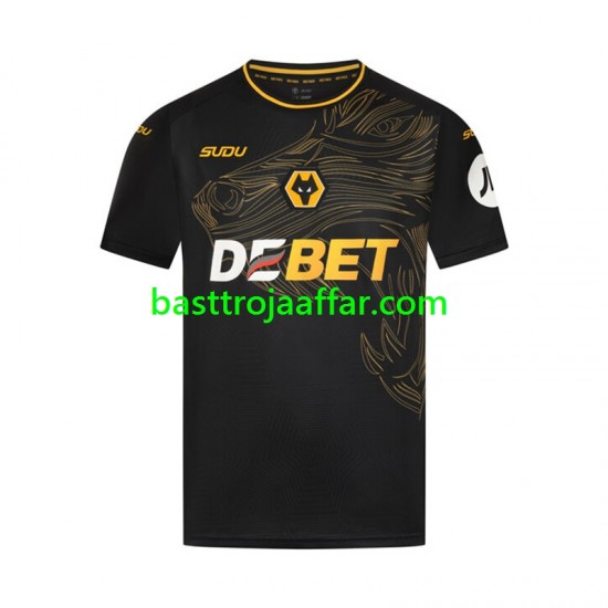Wolverhampton Wanderers Män Borta Fotbollströja 2024-2025 Kortärmad