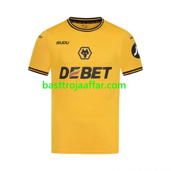 Wolverhampton Wanderers Män Hemma Fotbollströja 2024-2025 Kortärmad