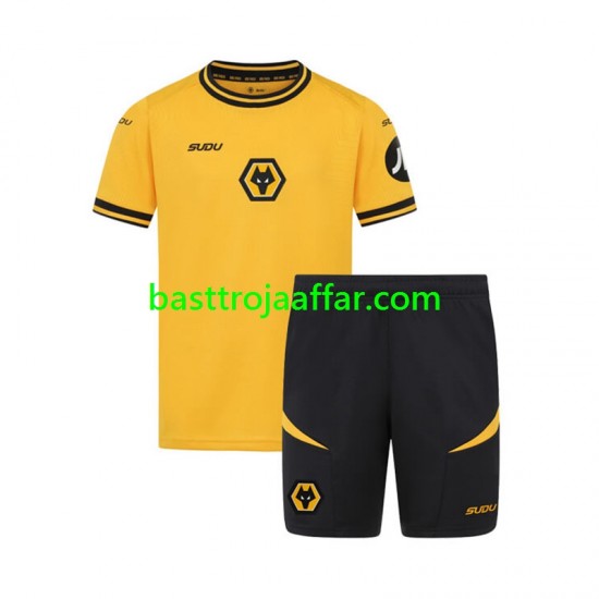 Wolverhampton Wanderers Barn Hemma Fotbollströja 2024-2025 Kortärmad