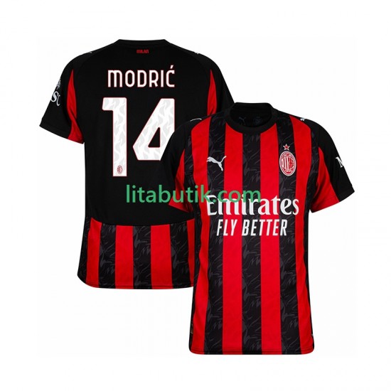 AC Milan Modrić Luca 14 Män Hemma Fotbollströja 2025-2026 Kortärmad