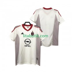AC Milan 2005 Retro Män Borta Fotbollströja 2004 Kortärmad AC Milan 2005 Retro Män Borta Fotbollströja 2004 Kortärmad
