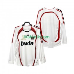 AC Milan 2007 Retro Män Borta Fotbollströja 2006 Långärmad AC Milan 2007 Retro Män Borta Fotbollströja 2006 Långärmad