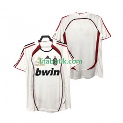 AC Milan 2007 Retro Män Borta Fotbollströja 2006 Kortärmad AC Milan 2007 Retro Män Borta Fotbollströja 2006 Kortärmad
