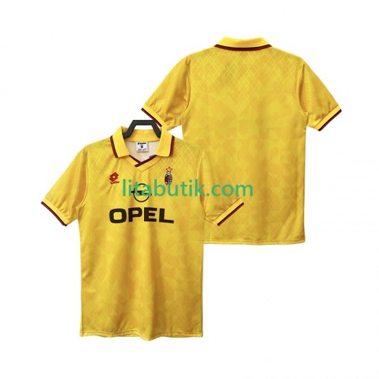 AC Milan 1995 1996 Retro Män Tredje Fotbollströja Kortärmad