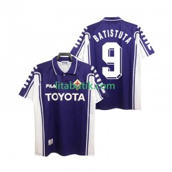 Fiorentina BASTUTA 9 2000 Retro Män Hemma Fotbollströja 1999 Kortärmad Fiorentina BASTUTA 9 2000 Retro Män Hemma Fotbollströja 1999 Kortärmad