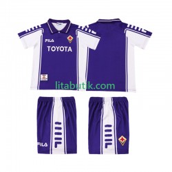 Fiorentina 2000 Retro Barn Hemma Fotbollströja 1999 Kortärmad Fiorentina 2000 Retro Barn Hemma Fotbollströja 1999 Kortärmad