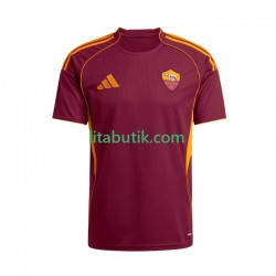 AS Roma Män Hemma Fotbollströja 2025-2026 Kortärmad