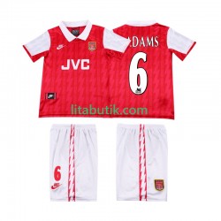 Arsenal ADAMS 6 1994 1996 Retro Barn Hemma Fotbollströja Kortärmad Arsenal ADAMS 6 1994 1996 Retro Barn Hemma Fotbollströja Kortärmad