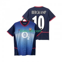 Arsenal BERGKAMP 10 Retro Män Borta Fotbollströja 2002 2004 Kortärmad Arsenal BERGKAMP 10 Retro Män Borta Fotbollströja 2002 2004 Kortärmad