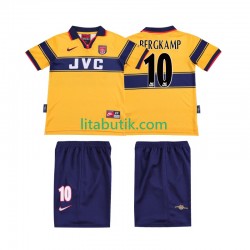 Arsenal BERGKAMP 10 1997 Retro Barn Borta Fotbollströja 1999 Kortärmad Arsenal BERGKAMP 10 1997 Retro Barn Borta Fotbollströja 1999 Kortärmad
