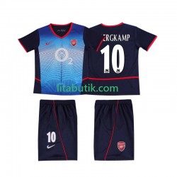 Arsenal BERGKAMP 10 Retro Barn Borta Fotbollströja 2002 2004 Kortärmad Arsenal BERGKAMP 10 Retro Barn Borta Fotbollströja 2002 2004 Kortärmad