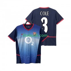 Arsenal COLE 3 Retro Män Borta Fotbollströja 2002 2004 Kortärmad Arsenal COLE 3 Retro Män Borta Fotbollströja 2002 2004 Kortärmad