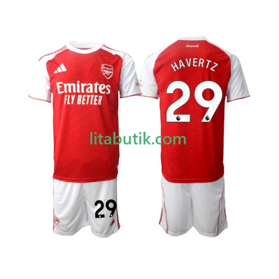 Arsenal Kai Havertz 29 Barn Hemma Fotbollströja 2025-2026 Kortärmad