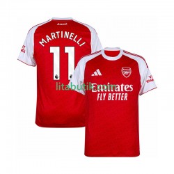 Arsenal Martin Zubimendi 11 Män Hemma Fotbollströja 2025-2026 Kortärmad