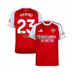 Arsenal Merino 23 Män Hemma Fotbollströja 2025-2026 Kortärmad