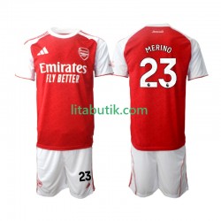 Arsenal Merino 23 Barn Hemma Fotbollströja 2025-2026 Kortärmad