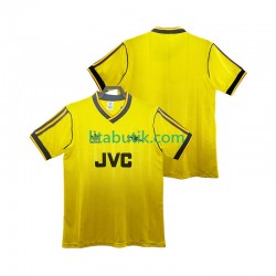 Arsenal 1986 1988 Retro Män Borta Fotbollströja Kortärmad