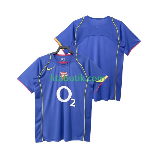 Arsenal 2005 Retro Män Borta Fotbollströja 2004 Kortärmad