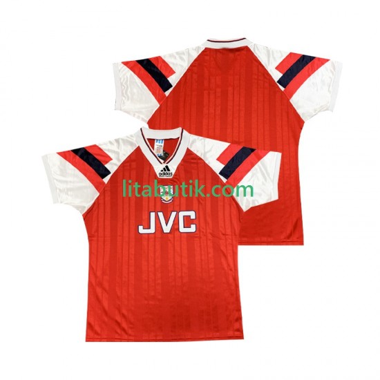 Arsenal 1992 1994 Retro Män Hemma Fotbollströja Kortärmad