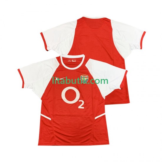 Arsenal 2003 Retro Män Hemma Fotbollströja 2002 Kortärmad
