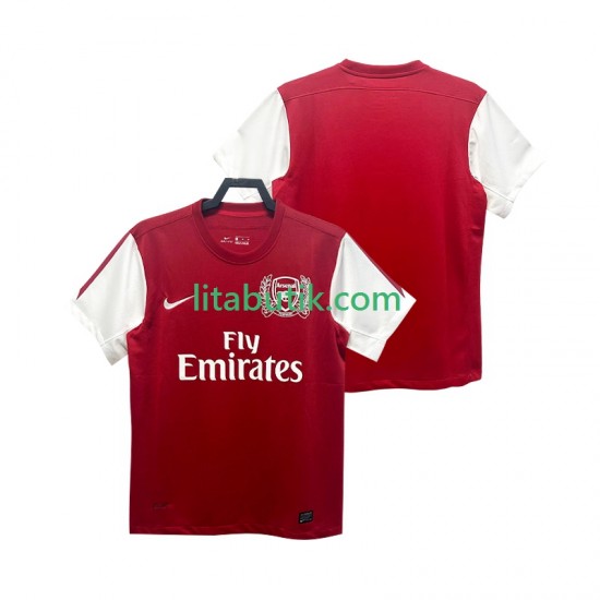 Arsenal 2012 Retro Män Hemma Fotbollströja 2011 Kortärmad
