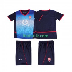 Arsenal Retro Barn Borta Fotbollströja 2002 2004 Kortärmad