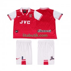 Arsenal 1996 1997 Retro Barn Hemma Fotbollströja Kortärmad Arsenal 1996 1997 Retro Barn Hemma Fotbollströja Kortärmad