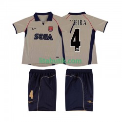 Arsenal VIEIRA 4 2001 Retro Barn Borta Fotbollströja 2002 Kortärmad Arsenal VIEIRA 4 2001 Retro Barn Borta Fotbollströja 2002 Kortärmad