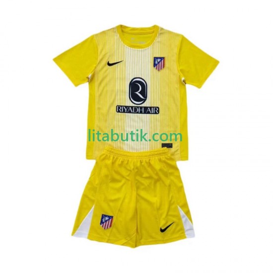 Atlético Madrid Målvakt Barn Hemma Fotbollströja 2025-2026 Kortärmad