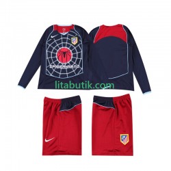 Atlético Madrid 2005 Retro Barn Borta Fotbollströja 2004 Långärmad Atlético Madrid 2005 Retro Barn Borta Fotbollströja 2004 Långärmad