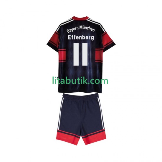 FC Bayern München Effenberg 11 1997 Retro Barn Hemma Fotbollströja 1999 Kortärmad