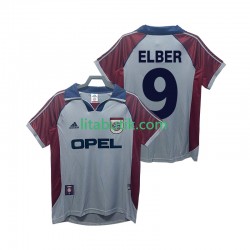 FC Bayern München Elber 9 1997 Retro Män Tredje Fotbollströja 1999 Kortärmad FC Bayern München Elber 9 1997 Retro Män Tredje Fotbollströja 1999 Kortärmad