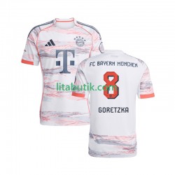 FC Bayern München Leon Goretzka 8 Män Borta Fotbollströja 2025-2026 Kortärmad FC Bayern München Leon Goretzka 8 Män Borta Fotbollströja 2025-2026 Kortärmad