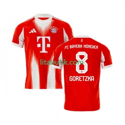FC Bayern München Leon Goretzka 8 Män Hemma Fotbollströja 2025-2026 Kortärmad FC Bayern München Leon Goretzka 8 Män Hemma Fotbollströja 2025-2026 Kortärmad