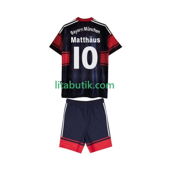 FC Bayern München Matthas 10 1997 Retro Barn Hemma Fotbollströja 1999 Kortärmad