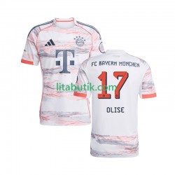 FC Bayern München Michael Olise 17 Män Borta Fotbollströja 2025-2026 Kortärmad FC Bayern München Michael Olise 17 Män Borta Fotbollströja 2025-2026 Kortärmad